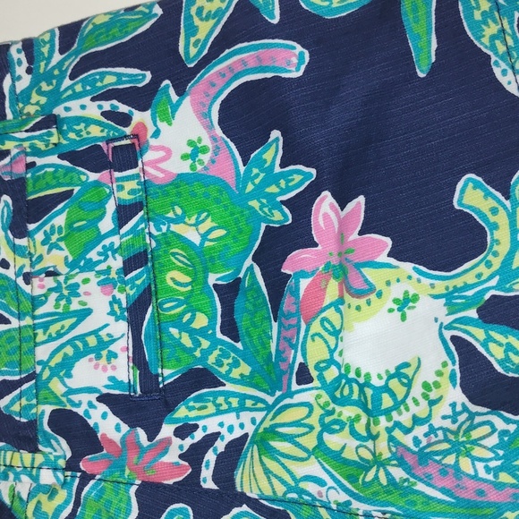Lilly Pulitzer The Callahan Shorts Women’s 0 Tropical Print - Picture 3 of 12